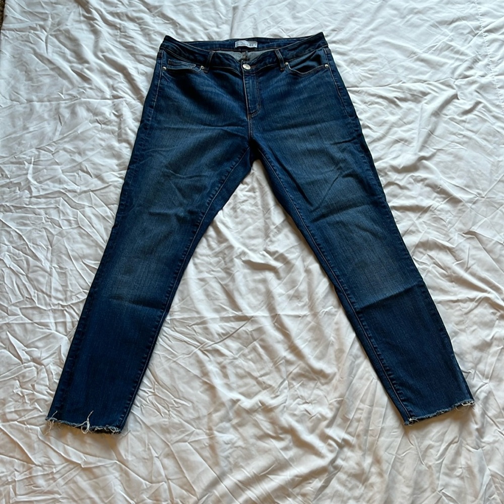 LOFT Curvy Skinny Jeans